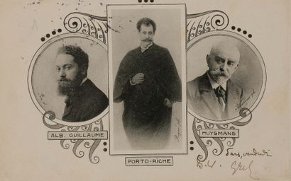 HUYSMANS Joris-Karl (1848-1907).
42 L.A.S....