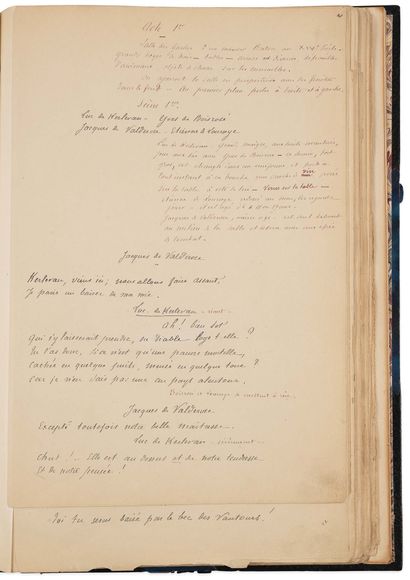 MAUPASSANT Guy de (1850-1893).
autograph...