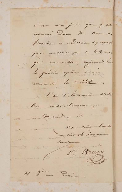 HUGO Victor (1802-1885).
Hernani ou l'Honneur...