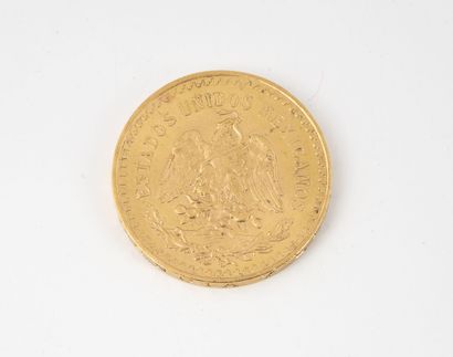 MEXIQUE
Pièce de 50 pesos or, 1821 - 1945.

Poids...