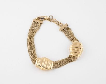 Chaîne de montre transformée en bracelet...