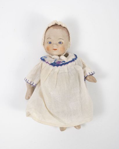 Small baby doll with head and limbs in cookie....