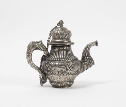 Tibet, début du XXème siècle
Silver plated...