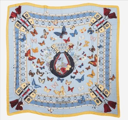 HERMES Paris
Cashmere and silk shawl 