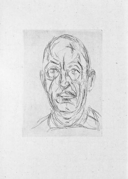 GIACOMETTI (Alberto)
Les Douze portraits...