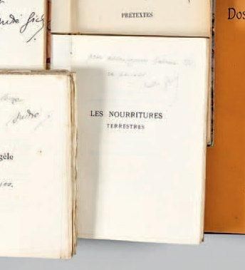 GIDE (André)
Les Nourritures Terrestres....