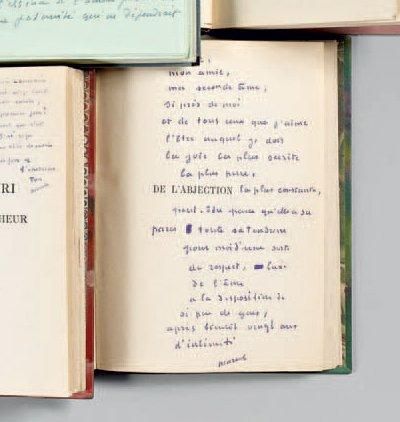 JOUHANDEAU (Marcel)
De l'Abjection. Paris,...