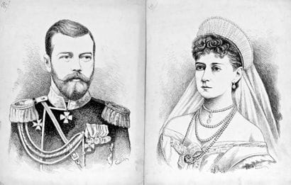 LAMOUCHE
Le Tsar Nicolas II et la Tsarine....
