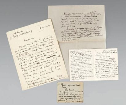 SAINT-SAËNS (Camille)
Billet autographe,...