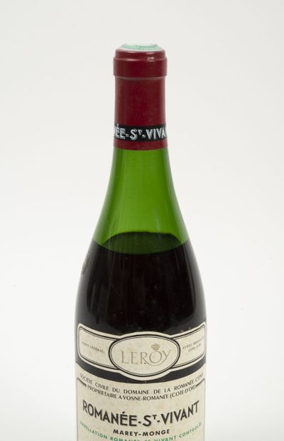 ROMANÉE-SAINT-VIVANT
1 bouteille, 1975.

Domaine...