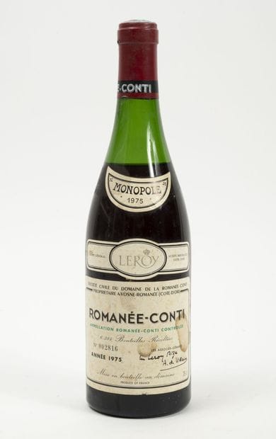 ROMANEE-CONTI 
1 bouteille, 1975.

Domaine...