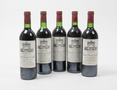 CHÂTEAU LEOVILLE LAS CASES
5 bouteilles,...