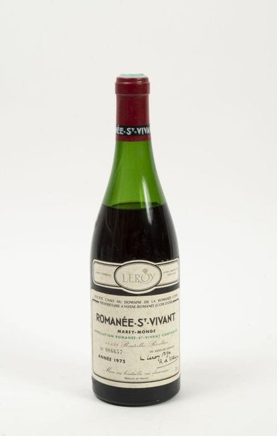 ROMANÉE-SAINT-VIVANT
1 bouteille, 1975.

Domaine...