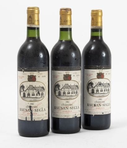 Chateau Rausan Segla
3 bouteilles, 1982.

2GCC...