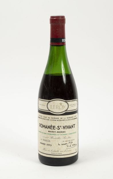 ROMANÉE-SAINT-VIVANT
1 bouteille, 1975.

Domaine...