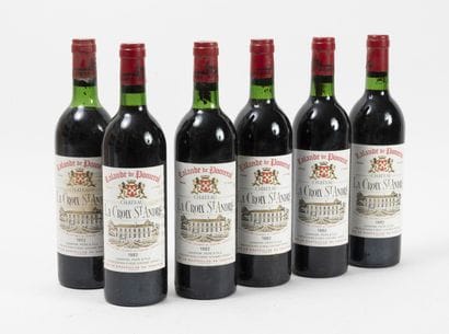 CHÂTEAU LACROIX SAINT-ANDRE
12 bouteilles,...