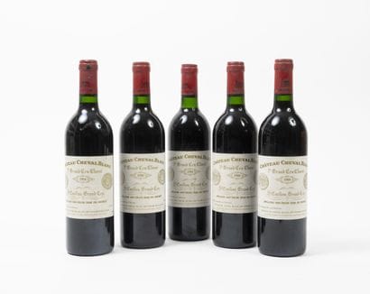 CHÂTEAU CHEVAL BLANC
5 bouteilles, 1988.

GCC1...