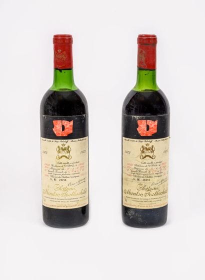 Château Mouton Rothschild
2 bouteilles, 1972.

GCC1...