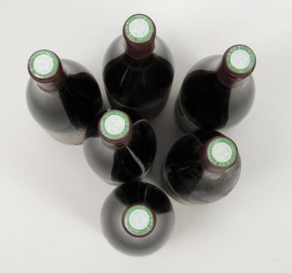 HOSPICES DE BEAUNE
6 bouteilles, 1980.

Corton.

Cuvée...