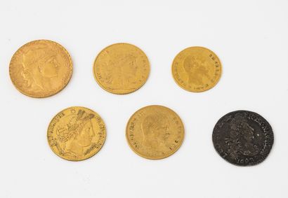 France
- Une pièce divisionnaire, argent,...