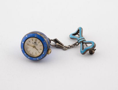 BUCHERER
Pendant bell-shaped pocket watch,...