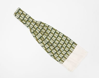 HERMES Paris
Pleated silk scarf tie for men...