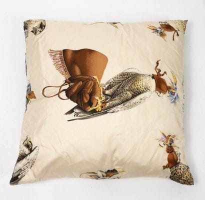 HERMES Paris
Cushion with silk cover with...