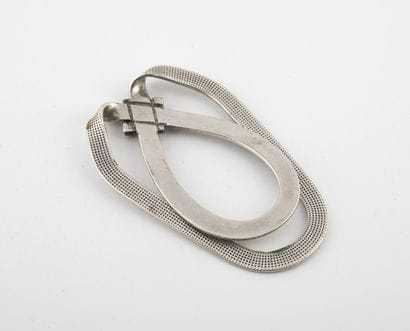 HERMES Paris
Silver money clip (800) with...