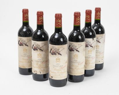 CHÂTEAU MOUNTON ROTHSCHILD
6 bottles, 1996.

GCC1...