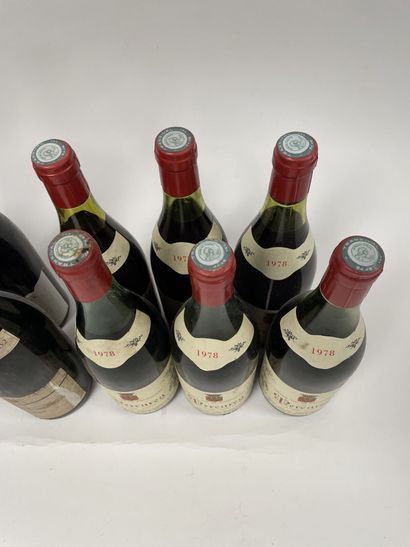 BEAUNE-GREVES
6 bottles, 1976.

Domaine Goud...