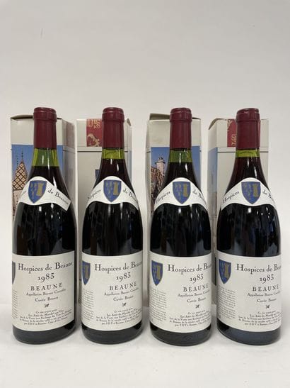 HOSPICES DE BEAUNE
4 bottles, 1983.

Beaune....