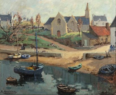 Pierre PLOUHINEC (1907-1984)
Voiliers et...