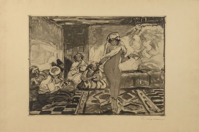 D'après Lucien SIMON (1861-1945)
The oriental...