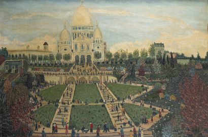 Jean BUSQUETS (1895-1962)
View of the Sacred...