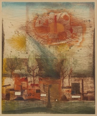 René CARCAN (1925-1993)
Paysage au soleil...