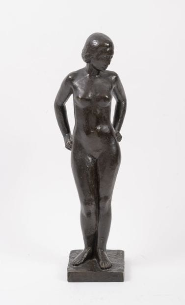 Ernst HELLER (1894-1972)
Nu féminin debout,...