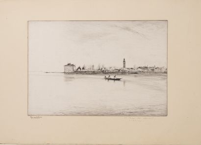 Edgar CHAHINE (1874-1947)
Venice, Casi dei...