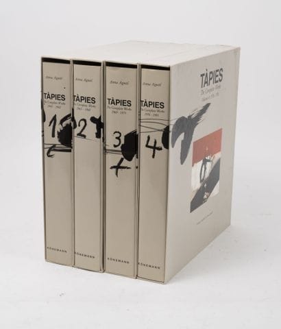 AGUSTI, Anna
TAPIES. The Complete works.

Volume...