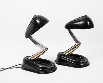 Two of desk lamps JUMO known as 