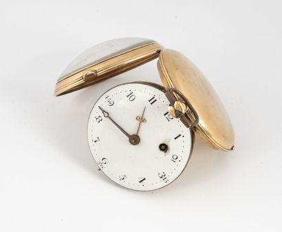 LE BLOND, à Paris
Pocket watch with cock...