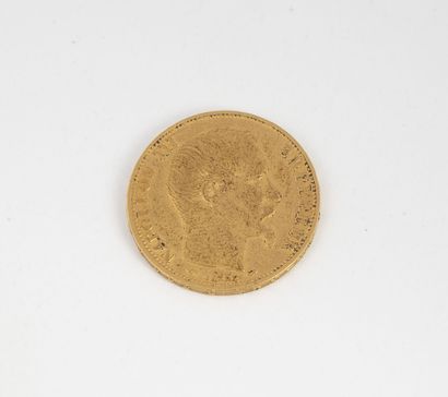 France
20 francs gold coin, Paris 1859.

Weight...