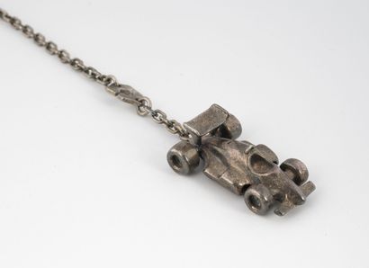 Key ring in silver (925) in the shape of...