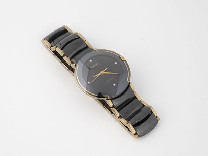 RADO
Lady's wrist watch.

Round black ceramic...