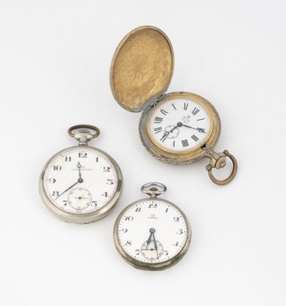LIP chronomètre, OMEGA, AIRIN
Lot of two...