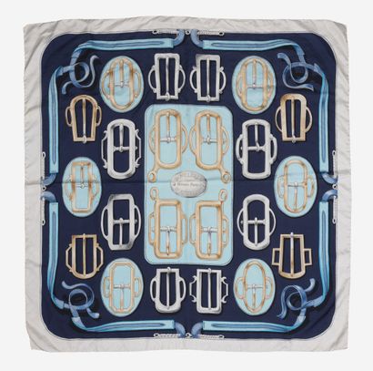 HERMES Paris
Silk twill square printed model...