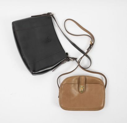 LANCEL ET FRANCINEL 
LANCEL handbag in camel...
