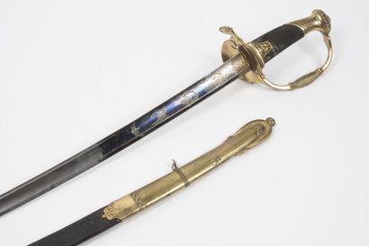 FRANCE, époque Consulat - Premier Empire
Sabre...
