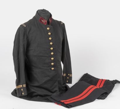 Uniforme de lieutenant du service de santé...
