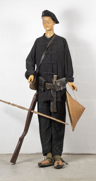 Mannequin de Commando Nord Viêt-Nam comprenant...