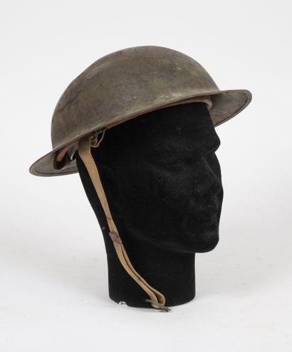 Casque américain modèle 1917 A1 en acier...